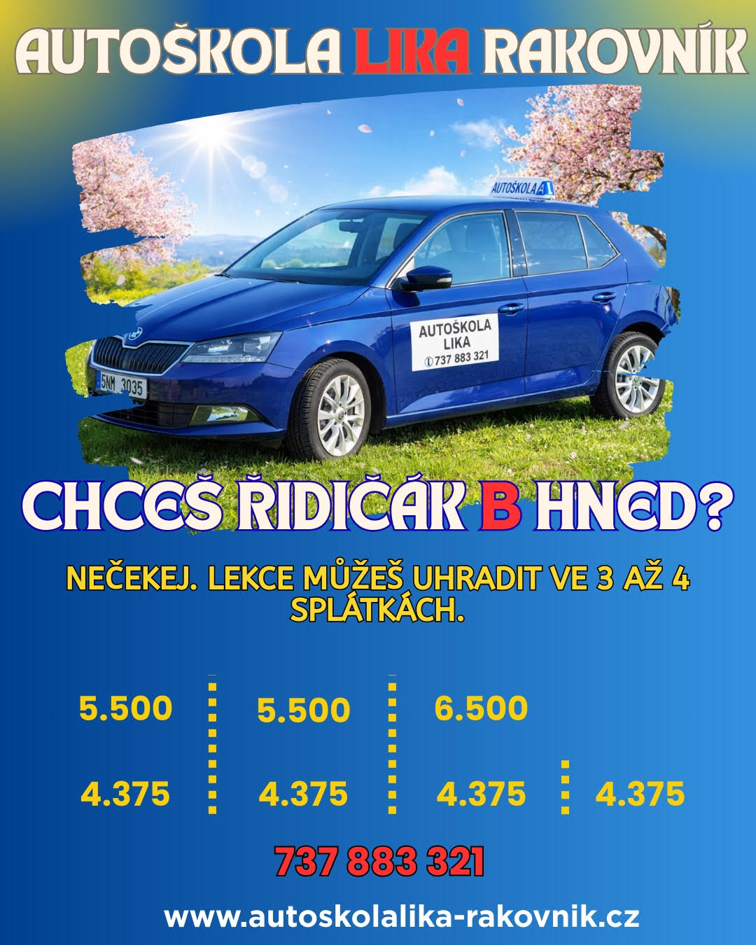 Řidičák B Autoškola LIKA